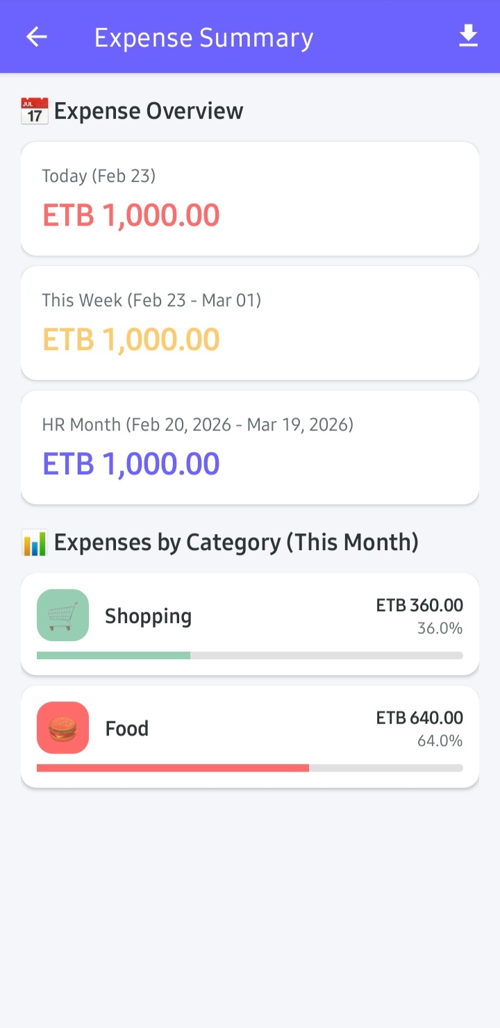 Expense Tracker screenshot 5